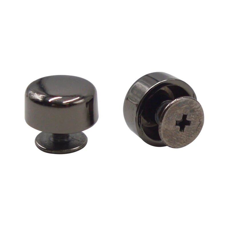 10個セット バッグ底用 平ネジ 金属アクセサリー 12 14 17.5mm スタッド リベット ハードウェア 中足釘 サイズ：1 並行輸入品