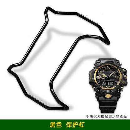 Casio G-Shock Mudmaster GWG-1000, GG-1000, GWG-100, GSG100: Shenyu Protective Bumper Accessory, Impact Guard, Protection Bar Set, Band Color: G-1000 Series, Parallel Import