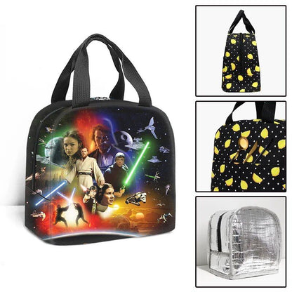 スター・ウォーズ キッズ 保冷ランチバッグ 保温トート 子供用ピクニックバッグ お弁当袋 旅行用ランチバッグ カラー：0 並行輸入品