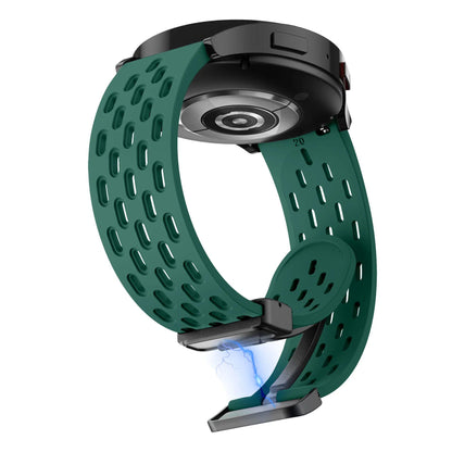 22mm Silicone Sport Strap for Huawei Watch GT 5 Pro/GT5/GT4/GT3/GT2/Watch 4/3 Pro - Magnetic Strap, Band Color: Parallel Import