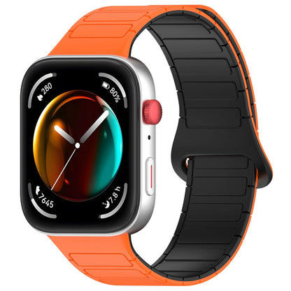 New Magnetic Loop Silicone Replacement Band Strap for Huawei Watch Fit 4 Pro/4/3. Band Color: Black. Band Width: 1.5mm. Ships from: Parallel Import.