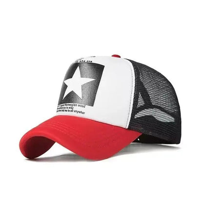 Fashionable Spring Baseball Cap, Snapback Mesh Hat, Hip Hop Cap, Cool, Men's Cap, Women's Cap, Outdoor, Casual, Sun Hat, Color: Parallel Import