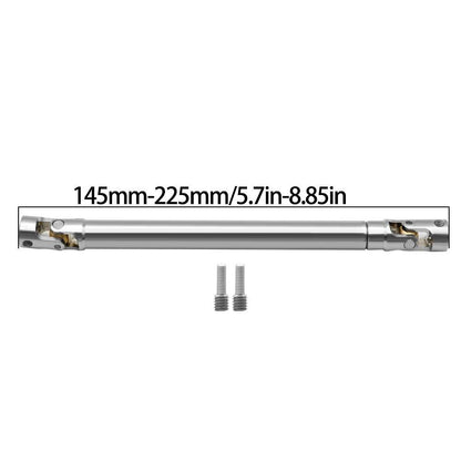 1/10 Scale RC Car Metal Internal Gear Drive Shaft Universal Joint Compatible with Axial SCX10 Gladiator YK4082 TRX4 TF2 D110 Crawlers (Color: Imported)