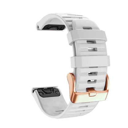 20mm Silicone QuickFit Replacement Watch Band for Garmin Fenix 6S/6S Pro/5S Plus/7S and Instinct 2S (Band Color: Parallel Import)