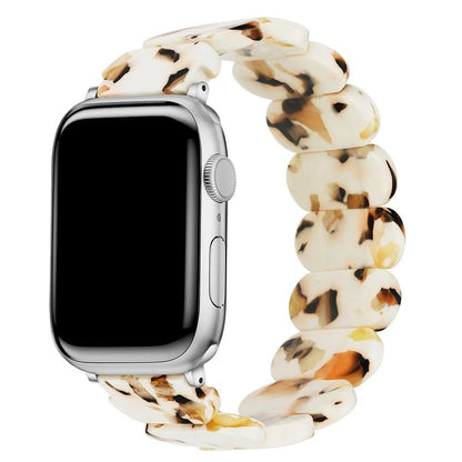 Resin strap for Apple Watch, compatible with 38mm, 40mm, 41mm, 42mm, 44mm, 45mm, and 49mm iWatch series (9/8/7/SE/6/5), band color: mm, parallel import