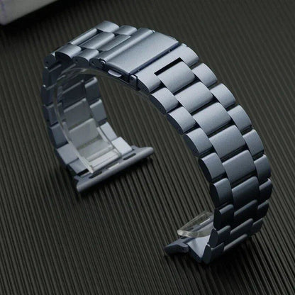 Stainless Steel Metal Band for Apple Watch 46mm, Ultra 49mm, and Business Wristband - Compatible with iWatch 10/9/8/5/4/SE/42mm, Band Color: mm, Parallel Import