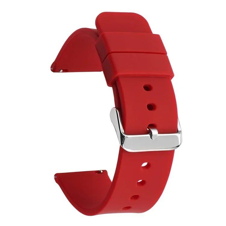 Compatible with Huawei GT2/GT3, 14/16/18/20/22/24mm, Quick Release Silicone Band, Universal Sports Watch Strap, Unisex Bracelet for Men and Women, Band Color: mm, Parallel Import