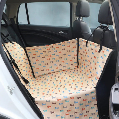 CAWAYI Pet Carrier Dog Seat Cover, Dog and Cat Mat Blanket, Rear Back Hammock Protector, Pet Transport Mat, Size: 60 x 35 x 53cm; Parallel Import