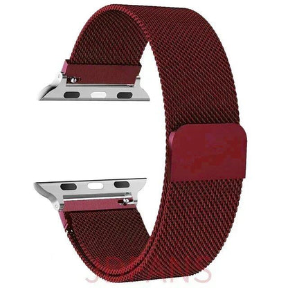 Milanese Loop Strap for Apple Watch, 44mm, 40mm, 45mm, 41mm, 42-38-44mm, Ultra 2, 49mm Metal Band, Compatible with iWatch Series 9, 8, 7, 6, SE, 5, 4, and 3, Band Color: mm, Parallel Import