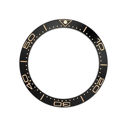 38mm Curved Ceramic Bezel Insert Ring for SKX007, SKX009, SRPD, GMT, SUB, and Seahorse Watch Cases, Men's Watch Modification Part, Parallel Import