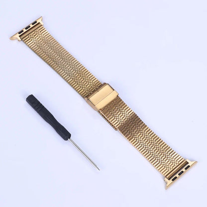 Stainless Steel Metal Band Strap for Apple Watch 10 (46mm) - Compatible with iWatch 10/9/8/Ultra (49mm, 42/44/38mm) - Band Color: mm; Parallel Import