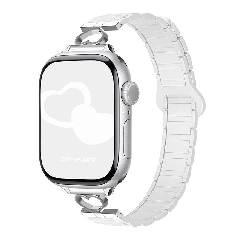 Magnetic Strap for Apple Watch, Silicone Bracelet, Compatible with 45mm, 44mm, 40mm, 42mm, 46mm, 41mm, 49mm, and 38mm Watches, iWatch Series 10/SE/9/8/7/Ultra 2, Band Color: mm, Parallel Import