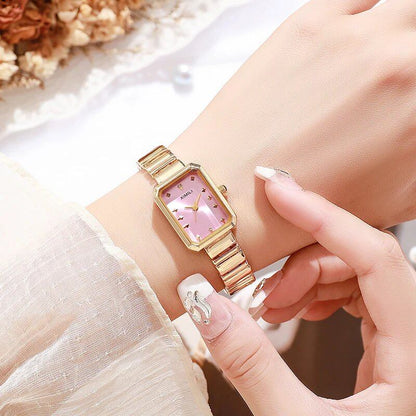 1 Luxury Elegant Quartz Watch for Women with a Simple Dial, Stylish Women's Watch, Perfect as a Gift (No Box), Parallel Import