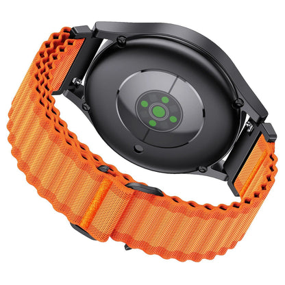 22mm EasyFit Nylon Strap for Garmin Forerunner 255/265/965 Active/Vivoactive 4 Bracelet, Venu Universal Band, Band Color: 12mm, Band Width: Parallel Import