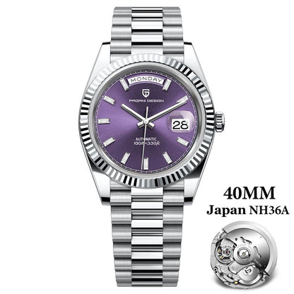 Pagani Design New Luxury Rose Gold DD40 Automatic Men's Watch NH36A Mechanical Stainless Steel Waterproof; Ships from: Parallel Import