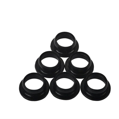 1/8 Scale RC Nitro Engine .21 - .28 + Rear Exhaust Manifold Gasket Mix 6, Color: Black, Parallel Import