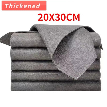 1/5 Sheets of Reinforced Magic Cleaning Cloth, Watermark-Free, Reusable, for Glass Cleaning, Window Cleaning, Kitchen Towels, and Dust Cloths (Parallel Import)