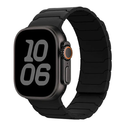 Magnetic Strap Band for Apple Watch Ultra 2, 49mm, 45mm, 44mm, 40mm, 42mm, 46mm, 41mm, 38mm, Compatible with iWatch Series 10, SE, 9, 8, 7, and 10 (Imported)