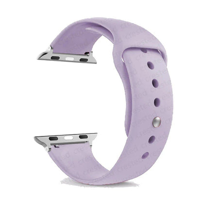 Silicone Sport Band for Apple Watch, 45mm, 44mm, 42mm, 49mm, 40mm, and 41mm, Compatible with iWatch Series 9/8/7/6/5/4/3/SE/Ultra 2, Band Color: mm; Ships from: Parallel Import