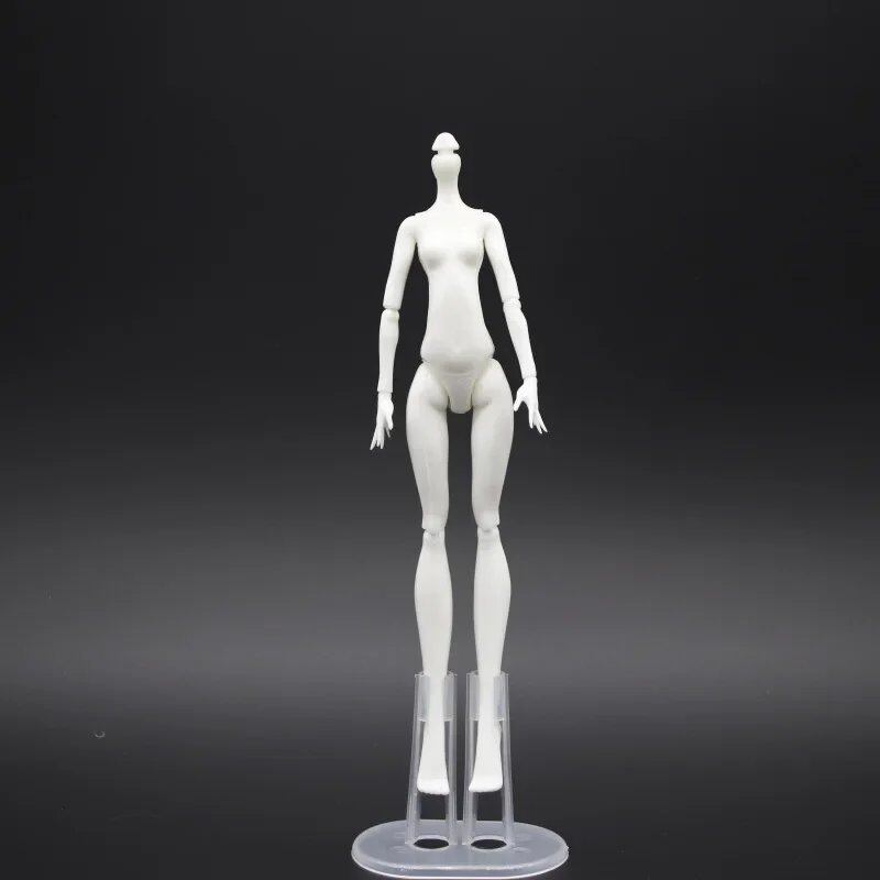 1/6 Scale Doll Body Parts, 24cm Tall, Body Accessories, High School Doll Toy for Girls, Green/Brown Skin, Parallel Import