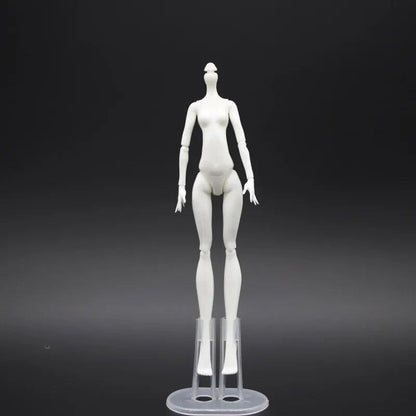 1/6 Scale Doll Body Parts, 24cm Tall, Body Accessories, High School Doll Toy for Girls, Green/Brown Skin, Parallel Import