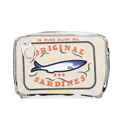 Canned Sardine Style Cosmetic Bag (Colors Available, Parallel Import)