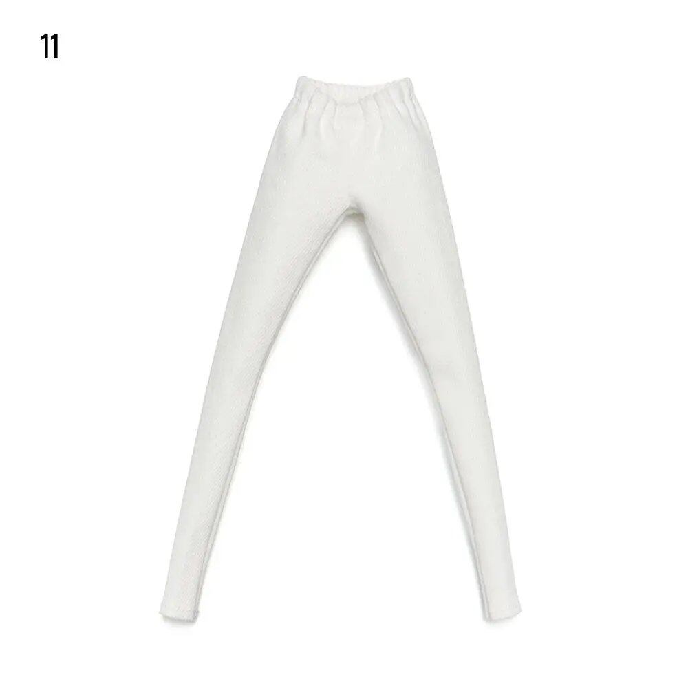 1/6 Scale Doll Clothes, Bottom Pants, Fashion Denim Shorts, Stretchy Tights, Leggings, PU Leather Trousers, 30cm BJD Doll Accessories, Parallel Import