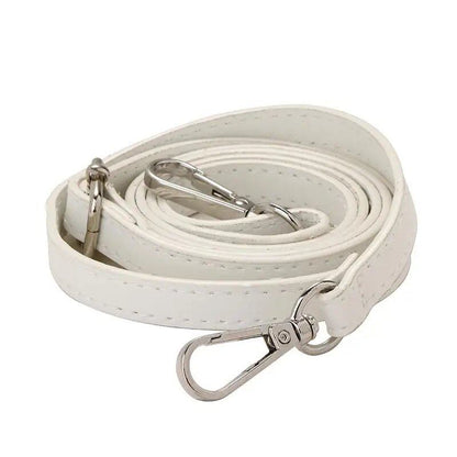 1.2cm Wide Thin Bag Belt/Shoulder Strap Replacement, Long Adjustable PU Leather Bag Strap, Bag Accessory, Color: Parallel Import