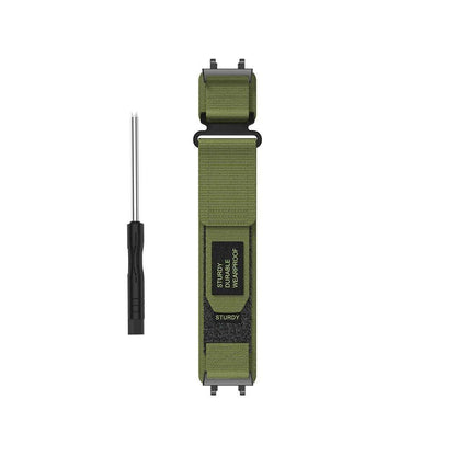 Nylon Strap for Huami Amazfit T-Rex 3, Outdoor Sports Smartwatch Band, Replacement Wristband (Tools Included), Band Color: Parallel Import