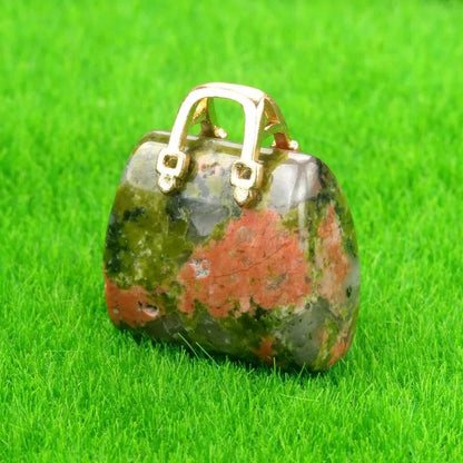 1/5/10 Bag-Shaped Natural Stones, Healing Crystals, Power Stones, Parallel Import