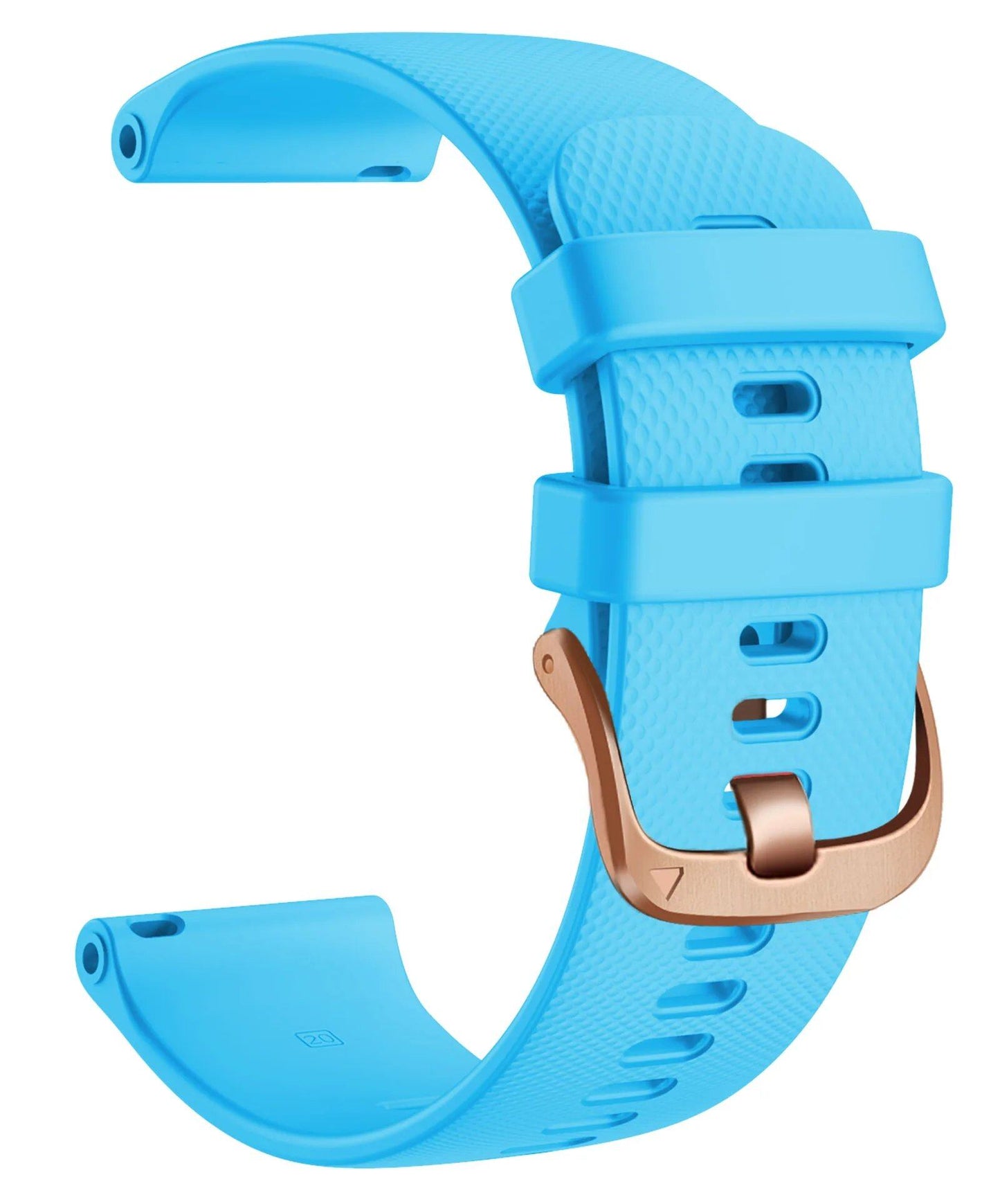 Compatible with HUAWEI WATCH GT 5 Pro (42mm), GT5 (41mm), and GT4 (41mm), 18mm Smartwatch Band with Rose Gold Buckle, Size: Parallel Import