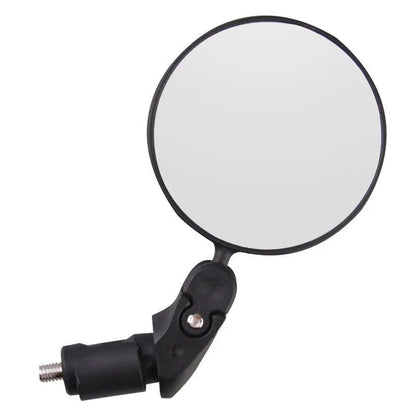 1/2-Piece Universal Bicycle Rearview Mirror, Adjustable and Rotating Wide Angle, for Cycling Handlebars, Rear View, MTB/Road Bike Accessories, Parallel Import