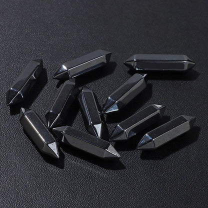 卸売 天然石 クリスタルビーズ 8x32mm カラフル 瞑想ペンダント クォーツ ミネラルクラフト DIYアクセサリー ホームデコ  並行輸入品