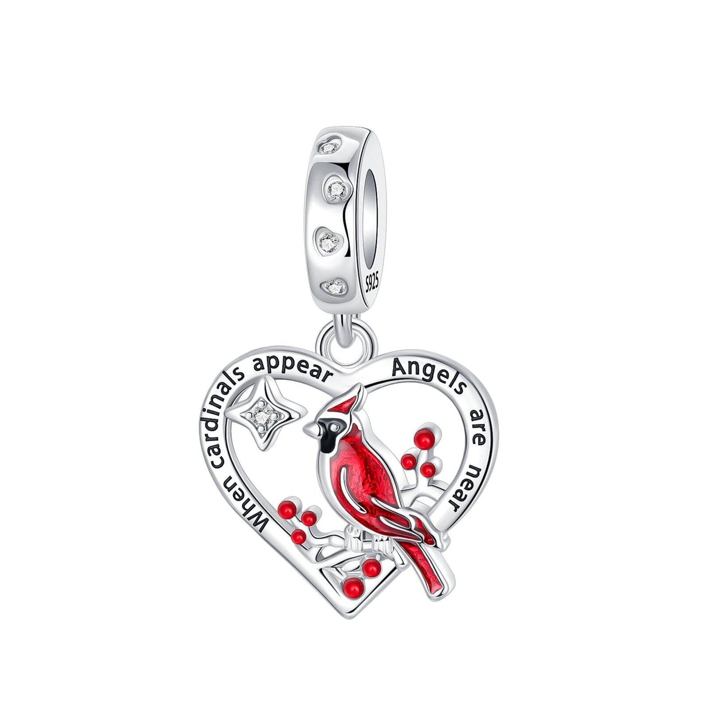 925 Sterling Silver Zodiac Lucky Charm Pendant, Custom Bracelet Charm Beads, Necklace, DIY Women's Jewelry, Gem Color, Parallel Import