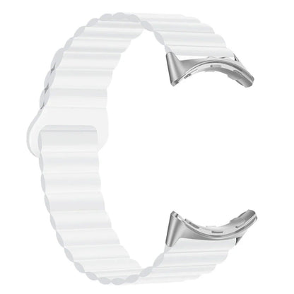 Replacement Magnetic Loop Strap for Google Pixel Watch 1/2, Silicone Sport Band, Band Color: Black, Band Width: Parallel Import