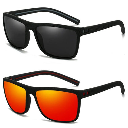 1/2-Piece Men's and Women's Polarized UV400 Sunglasses, Fishing Goggles, Outdoor Sports Eyewear, Parallel Import