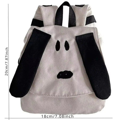 1. Cute Character Dog Backpack, Unisex, Stylish Canvas Travel Bag, Color: WAQ0644, Parallel Import. 1. Cute Character Dog Backpack, Unisex, Stylish Canvas Travel Bag, Color: WAQ0644, Parallel Import.