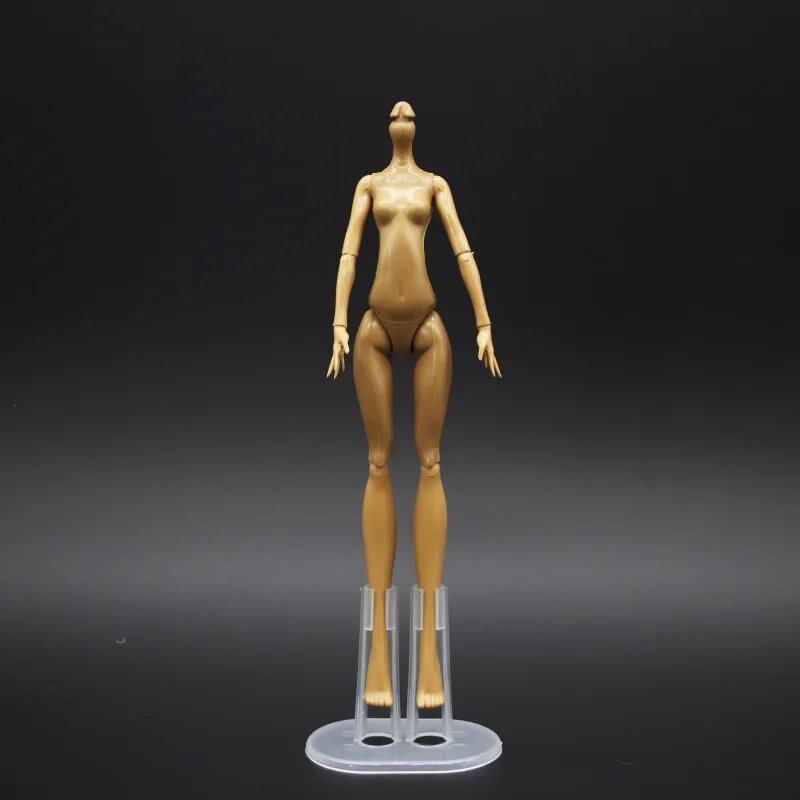 1/6 Scale Doll Body Parts, 24cm Tall, Body Accessories, High School Doll Toy for Girls, Green/Brown Skin, Parallel Import