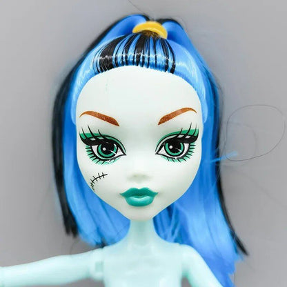 1/6 Scale Doll Body Parts, 24cm Tall, Body Accessories, High School Doll Toy for Girls, Green/Brown Skin, Parallel Import