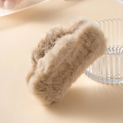 10.5cm Korean-style Plastic Cute Crab Hair Clip, Large Hairpin, Barrette, Ponytail, Stylish Hair Accessory for Women and Girls, Color: Parallel Import