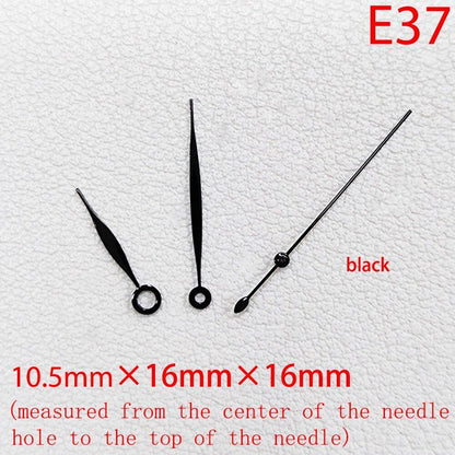 ETA Series Watch Accessories, Green &amp; Blue Super Luminous Hands for ETA 2824, 2892, 2836, and 2834, Parallel Import