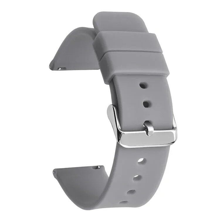 Compatible with Huawei GT2/GT3, 14/16/18/20/22/24mm, Quick Release Silicone Band, Universal Sports Watch Strap, Unisex Bracelet for Men and Women, Band Color: mm, Parallel Import
