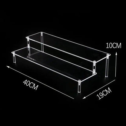 1-5 Tier Acrylic Display Stand/Clear Case (for Cupcakes, Perfume, Dolls, Amiibo, and Funko POP Figures) Color: Parallel Import