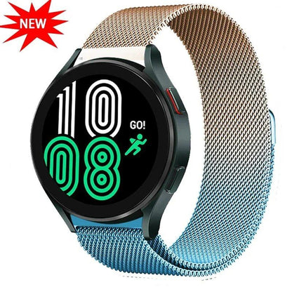 Milanese Loop Band for Samsung Galaxy Watch 6/5/4 Classic, Metal Strap, 20mm/22mm Bracelet, Compatible with Huawei GT/Amazfit GTS 4/GTR 2e/Bip 3-5, Parallel Import