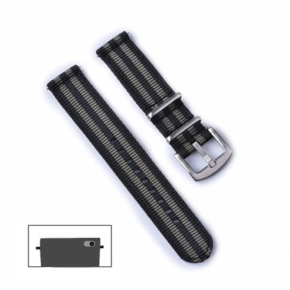 High-quality nylon strap, 20mm/22mm, quick-release band, military-style watch band, replacement watch strap, band color: Cmm, parallel import