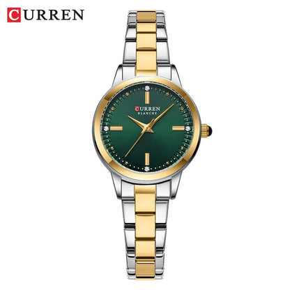 Karlen Women's Simple Dial Bracelet Quartz Watch, Stylish and Elegant, Color: Parallel Import