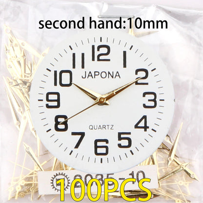 100-Piece Clock Hand Set for TMI PC Series, VJ Series, PC21 Hand, VH31 Hand, Compatible with VJ20, VJ21, VJ24, VJ22, VJ23, VJ14, VJ12, VJ34, VJ32, VJ33, VJ42, Parallel Import