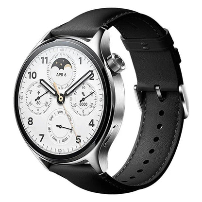 22mm Universal Calf Leather Strap Band Accessory for Xiaomi Watch S3, S1 Pro/S1, MI Color 2, and S1 Active. Band Color: Parallel Import
