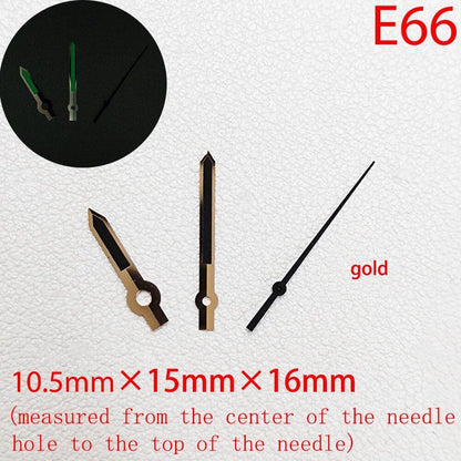 ETA Series Watch Accessories, Green &amp; Blue Super Luminous Hands for ETA 2824, 2892, 2836, and 2834, Parallel Import