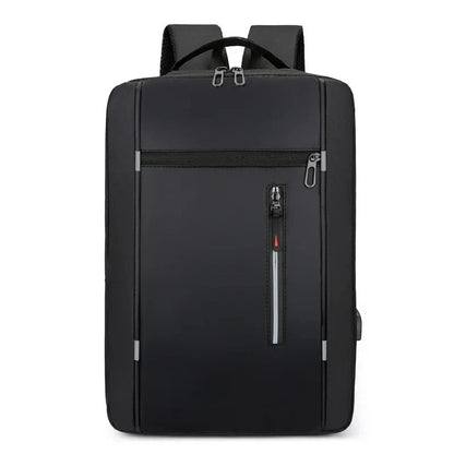 メンズ用 防水 オックスフォード ノートパソコン リュック 15.6インチ USB充電 ビジネス 旅行 学用 大容量 色 並行輸入品